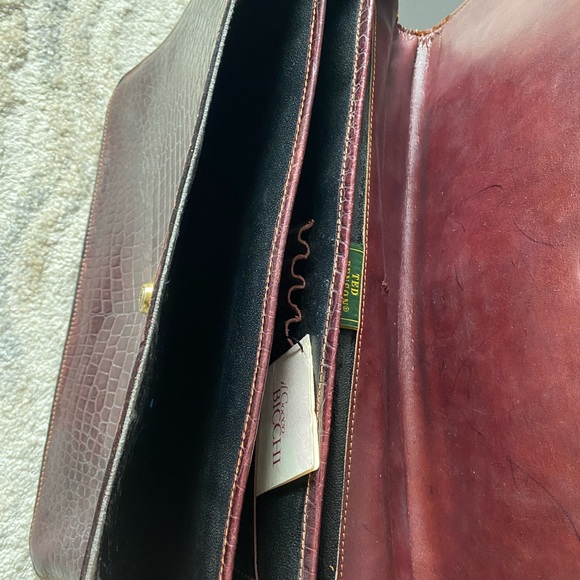 Vintage Ted Benson Collection leather briefcase - Picture 12 of 14
